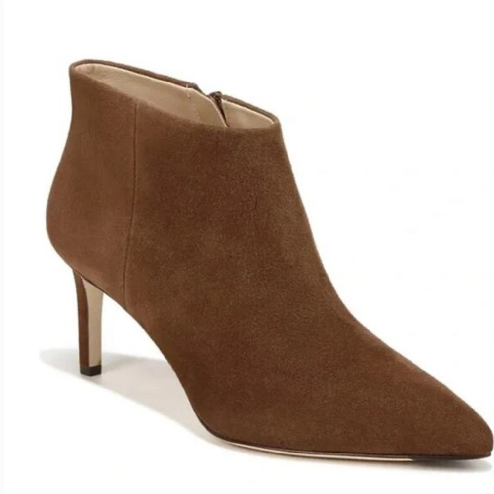 Veronica Beard Leone suede booties 6